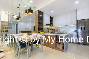 Hình ảnh thực tế thi công căn hộ Thô Sunrise Cityview – Chị Châu
