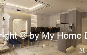 Thi công thiết kế nội thất căn hộ Saigon South Phú Mỹ Hưng