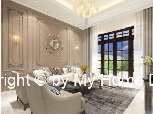 Mẫu thiết kế nội thất Tân Cổ Điển