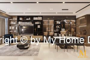 Thiết kế thi công nội thất căn hộ Moonlight Centre Point Bình Tân
